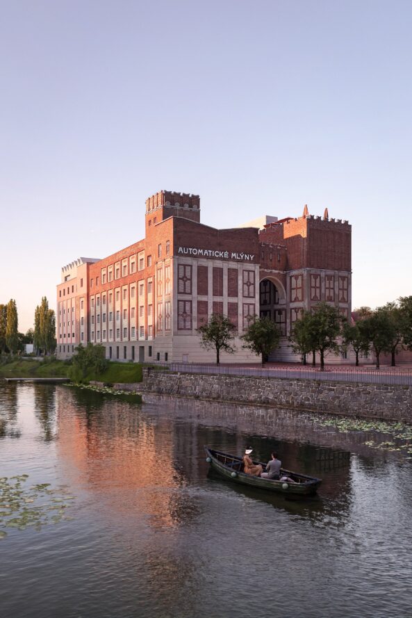 Extension of Gočár’s Gallery in Automatic Mills Pardubice